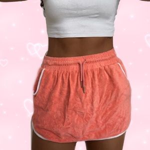 Bikini mini skirt cover up